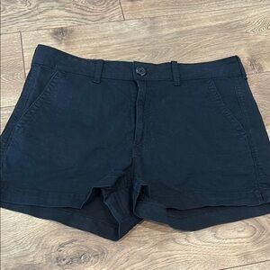 American Eagle Outfitters Black Cargo Shorts with Modern Silhouette